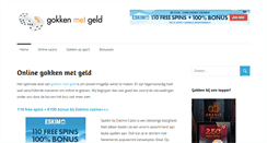 Desktop Screenshot of gokkenmetgeld.com