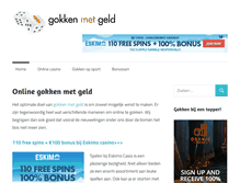 Tablet Screenshot of gokkenmetgeld.com